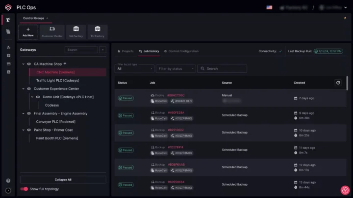 Manage all your backups from one interface